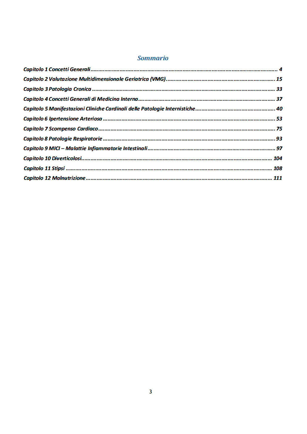 Medicina nella cronicità
